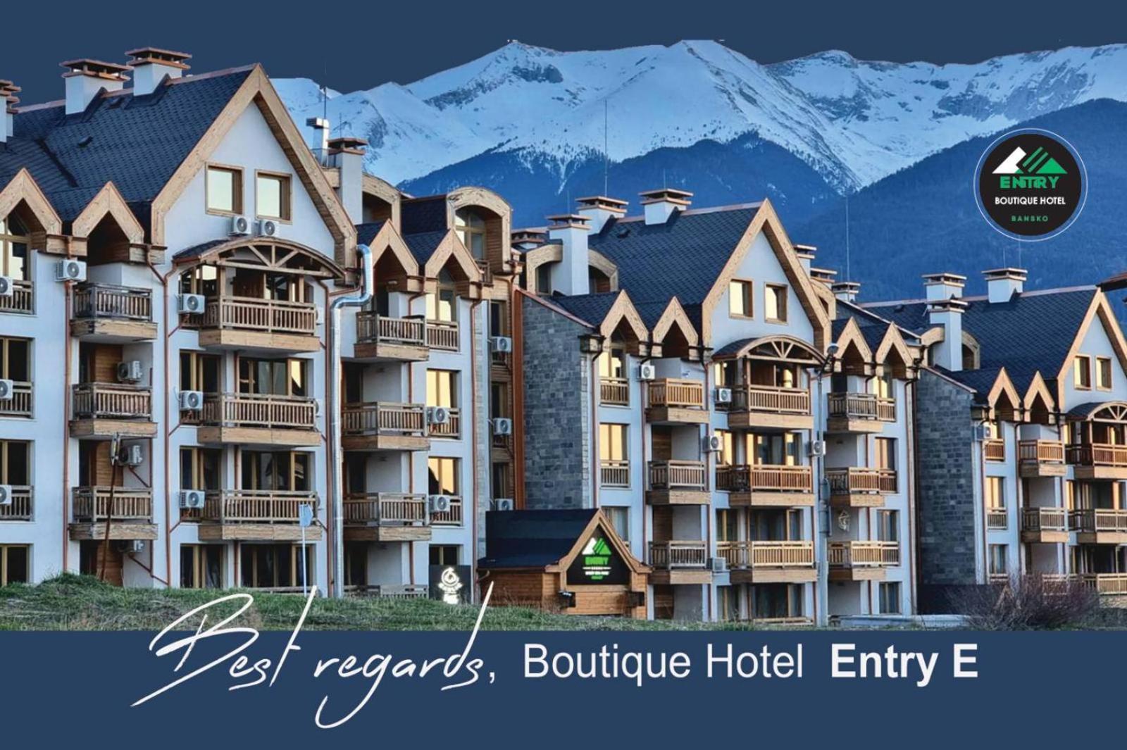 Boutique Hotel Entry E Bansko Exteriör bild